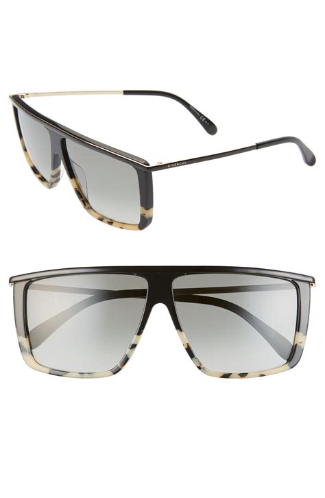 givenchy 62mm oversize flat top sunglasses|Givenchy Designer Sunglasses & Eyewear .